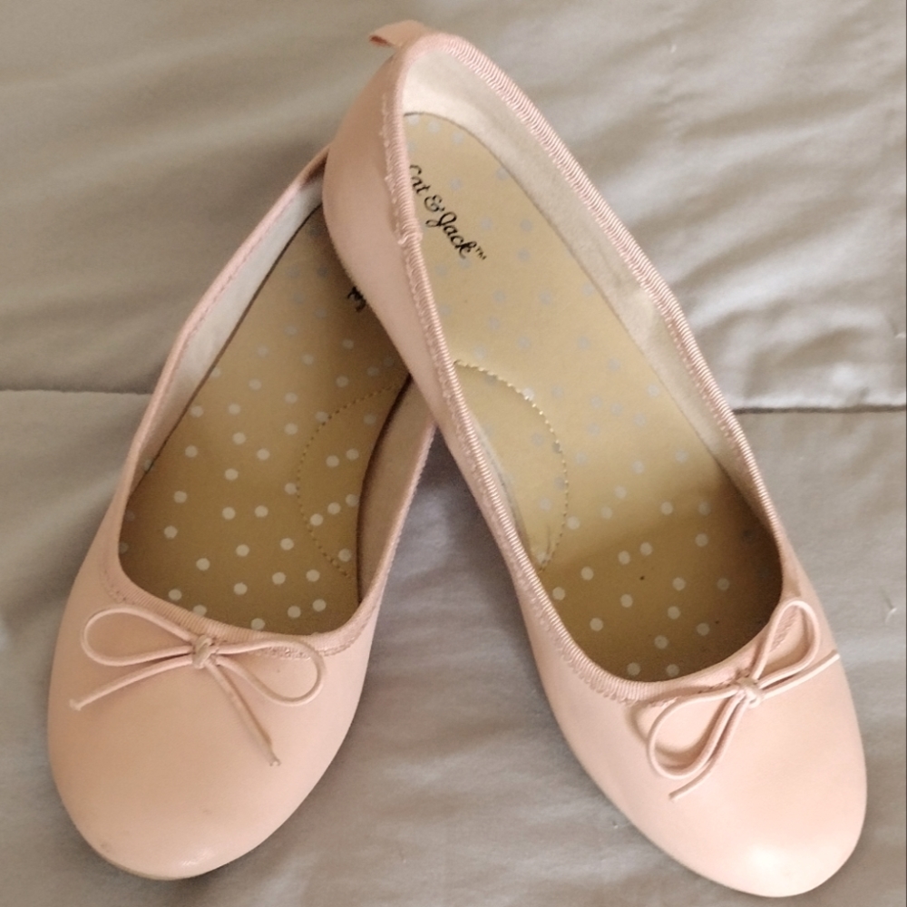 Girls Cat&Jack Ballerina style slip on